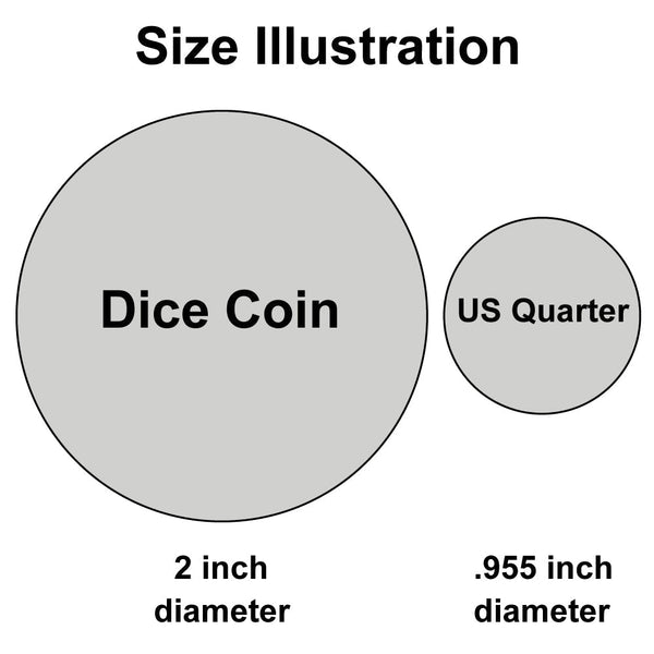 Load image into Gallery viewer, Dice Coins Weather Vane
