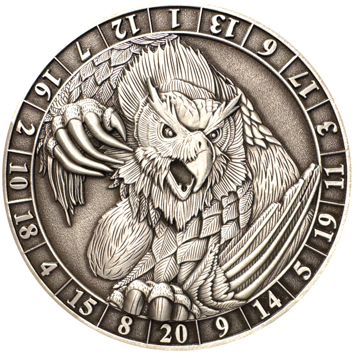 Photo of Dice Coin d20 Owlbear