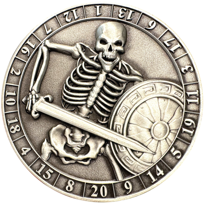 Photo of Dice Coin d20 Skeleton