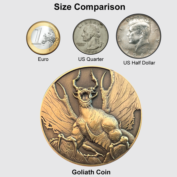 Load image into Gallery viewer, Pathfinder &quot;Lini &amp; Droogami&quot; Goliath Coin
